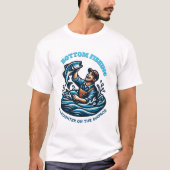 Bottom Fishing & Laughter Tシャツ (正面)