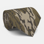 Bottom lands Camo Skins For Women Men ネクタイ (ロール)