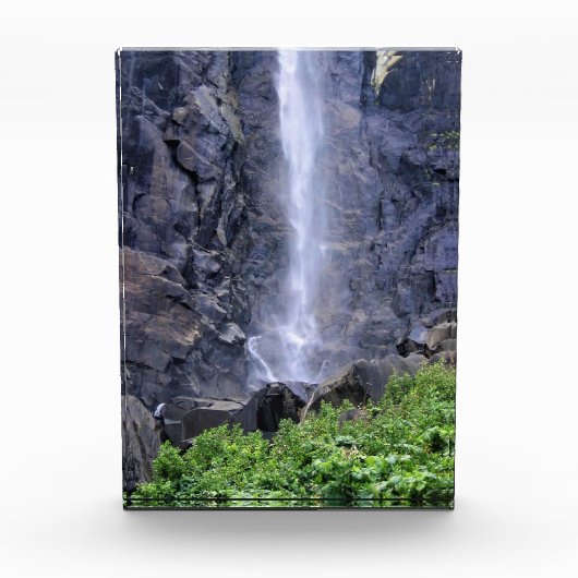 Bottom of Bridalveil秋, Yosemite, CA フォトブロック (正面)