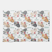 BOTTOM OF MY HEART 5 chow colors キッチンタオル (横)