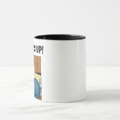 BOTTOMS UP! BIG BUTT GIRL COFFEE MUG マグカップ (中央)