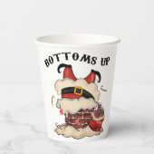 Bottoms up Cute and Funny Festive 紙コップ (裏面)
