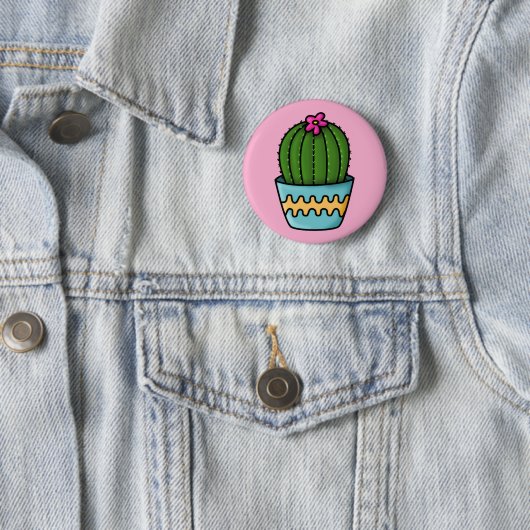 Botton Linha Cactus 缶バッジ (インサイチュ)