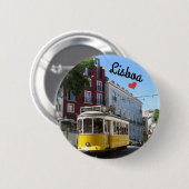 Botton / Pin ~ Lisboa, Portugal 缶バッジ (正面&裏面)