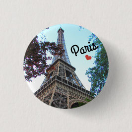 Botton / Pin ~ Paris, France 缶バッジ
