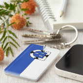 Bottrop city emblem flag germany symbol sign coat キーホルダー (正面右)