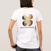 BOTWのアイルランド人のプライドの女性ティー Tシャツ (裏面)