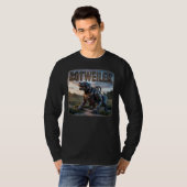 Botweiler Photographic – Robot Rottweiler Funny Tシャツ (正面フル)