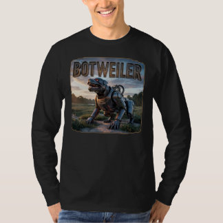 Botweiler Photographic – Robot Rottweiler Funny Tシャツ