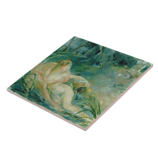 Boucher著絵画の後のジュピターそしてCallisto、 タイル (側面)