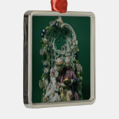 Boucher著絵画の後のMeissenのアーバーのグループ、 メタルオーナメント (右)