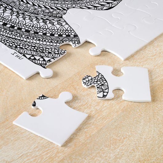 Bouddha GraphiZen ジグソーパズル (側面)