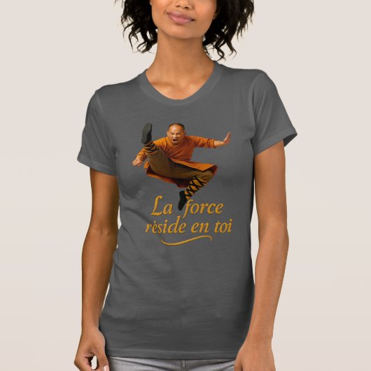 Bouddhiste Esprit Guerrier Tシャツ (正面)
