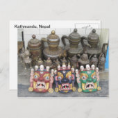 Boudhanathの記念品 ポストカード (正面/裏面)