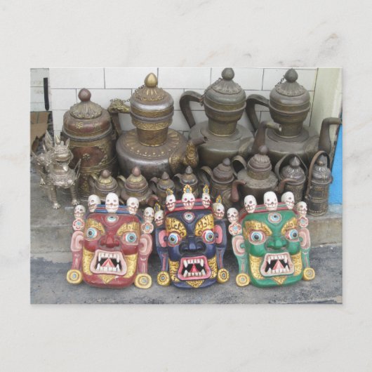 Boudhanathの記念品 ポストカード (正面)