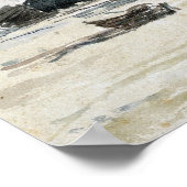 Boudin – 漁師の妻， 1855 ポスター (角)