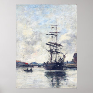 Boudin – 船上ツアー1888 ポスター