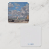 Boudin Clouds Bottle Tag エンクロージャーカード (正面/裏面)