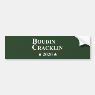 Boudin Cracklinの2020年のおもしろいのルイジアナのケージャンの選挙 バンパーステッカー
