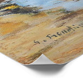 Boudin - Jetties In Harbor, Trouville 1897 ポスター (角)