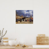 Boudin - Market At Troville ポスター (キッチン)