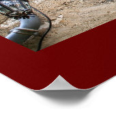 Bougainvilleaアットウィンドウ ポスター (角)