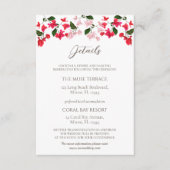 Bougainvilleaエンクロージ結婚ャの詳細カード エンクロージャーカード (正面)