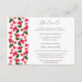 Bougainvilleaエンクロージ結婚ャの詳細カード エンクロージャーカード (正面)