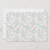 Bougainvillea写真第1聖餐会 招待状 (裏面)