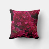 Bougainvillea赤い熱帯性乾性低木の写真 クッション (裏面)