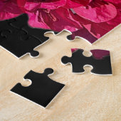 Bougainvillea赤い熱帯性乾性低木の写真 ジグソーパズル (側面)