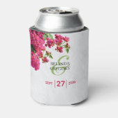 Bougainvillea Mediterranean Greek Island Wedding  缶クーラー (缶裏面)