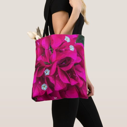 Bougainvillea Speaks for Itself Tote Bag トートバッグ (クローズアップ)