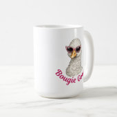 Bougie Goose - Funny Glam Goose Silly コーヒーマグカップ (正面右)