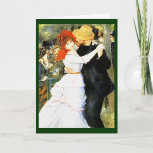 Bougivalのダンス カード (正面)