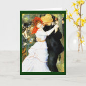 Bougivalのダンス カード (黄色い花)