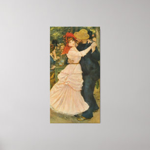 Bougival (1883年)のピエール＝オーギュスト・ルノワールのダンス キャンバスプリント
