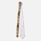 Bougival (1883年)のピエール＝オーギュスト・ルノワールのダンス ネクタイ (裏面)