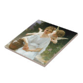 Bouguerauによる最初の夢想、愛の囁き タイル (側面)