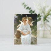 Bouguerauによる最初の夢想、愛の囁き ポストカード (スタンド正面)