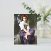 Bouguerau At the Edge of the Brookポストカード ポストカード (スタンド正面)