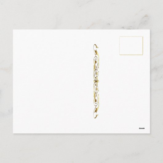 Bouguereauの聖書の引用文によるマドンナ及び子供 シーズンポストカード (裏面)