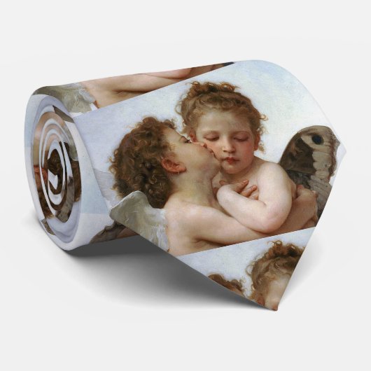 Bouguereau , “ First kiss ” ネクタイ (ロール)
