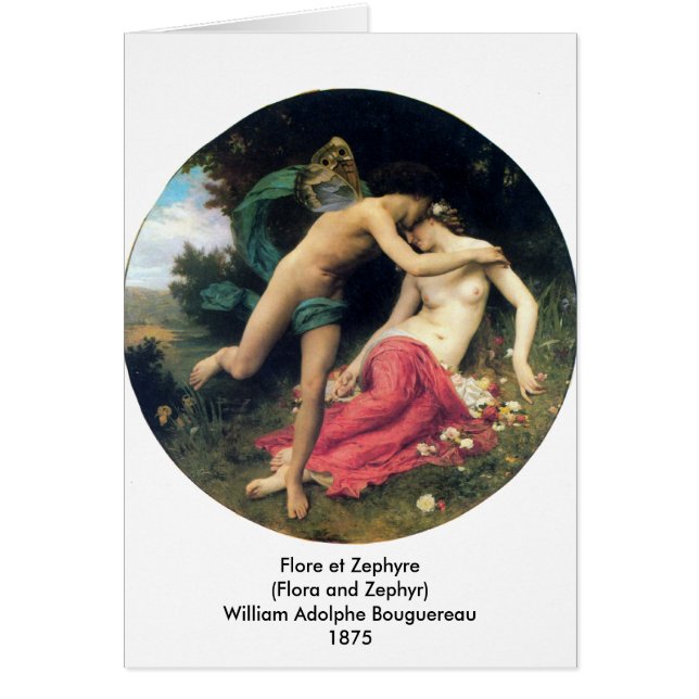Bouguereau - FloreとZephyre (正面)