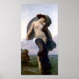 Bouguereau - La Crepuscule ポスター