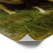 Bouguereau - Nymphes et Satyre ポスター (角)