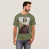 Bouguereau Shepherdess Alien Tシャツ (正面フル)