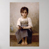 Bouguereau The Hard Lesson ポスター (正面)