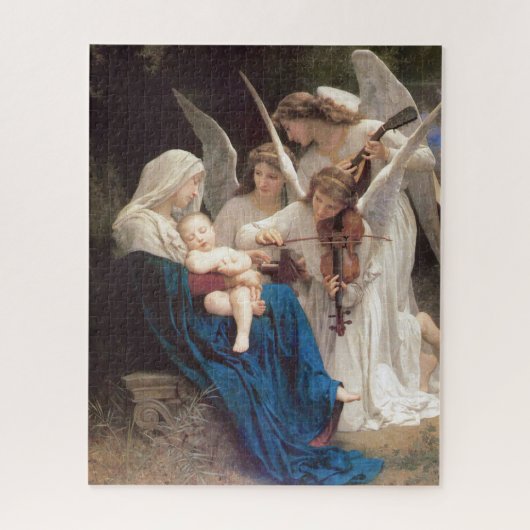 Bouguereau's "Song of the Angels" ジグソーパズル (縦)