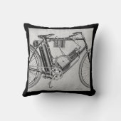 Bouillyのオートバイ1895年 クッション (裏面)